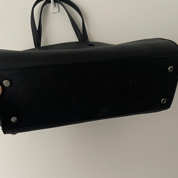 Kate Spade Large Black Handbag with Bow and Rhinestone Details - Picture 5 of 6